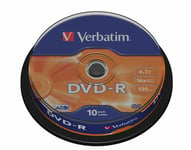 DVD-R 16x SP 4,7GB Verbatim 10 pieces