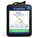 Snuggledown Hungarian Goose Down 13.5 Tog Winter Warm Duvet, Single