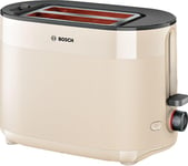 BOSCH MyMoments TAT2M127GB 2-Slice Toaster - Cream