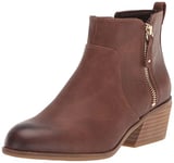 Dr. Scholl's Women's Lawless Ankle Booties Boot, Copper Brown Synthetic, 5.5 UK