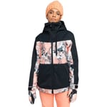 ROXY Presence Parka Noir / Rose S 2025 - *prix inclut le code BLACK