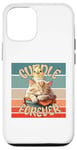 Coque pour iPhone 12/12 Pro Câlin Chat Oiseau Amitié Forever Love Chaleur Sleepy