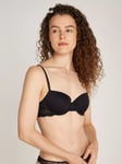 Calvin Klein CK Attraction Balcony Bra, Black