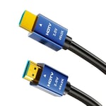 4K HDMI Cable 1.5 M HDMI Cord Ultra High Speed Gold Plated 4K @ 60Hz HDMI Lead Converter,Support HD, 2K, 1080P, ARC & CL3 Rated | for Laptop, Monitor, PS5, PS4, Xbox One, Fire TV, Apple TV PC