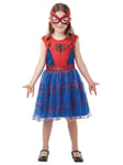 Girls Spider-Girl Marvel Tutu Spider-Man Fancy Dress Deluxe Kids Costume