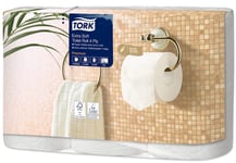 Toiletpapir Tork Premium Extra Soft 4-Lag L18.8Mxb9cm Fsc Nyfiber Hvid,7 Pk X 6 Rl/Krt