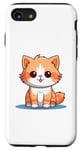 Coque pour iPhone SE (2020) / 7 / 8 mignon chat funy animal chat amoureux
