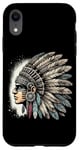 Coque pour iPhone XR Aztec Warrior Mask Ancient Civilization Mexican Heritage