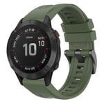 Garmin Fenix ​​6 Pro Silicone klockarmband - Grön