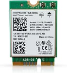 AX1690i Killer Series Upgraded WiFi 6E Adapter | Gaming WiFi Adapter | CNVio2 M.2 Wifi Card | 3.0 Gbps WiFi for PC | Bluetooth 5.3 Support | Requires Intel 12th+ Gen CPU (AX1690i).[V1154]