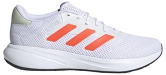 adidas Response Runner Shoes Running, Cloud White/Solar red/Linen Green, 3.5 UK