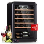 Wine Fridge Drinks Cooler Refrigerator Bar 49 Bottles LED Touch Glass Door