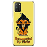 ERT GROUP Coque de téléphone Portable pour Xiaomi REDMI 9T/ POCO M3 Original et sous Licence Officielle Disney Motif Scar 001 Parfaitement adapté à la Forme du téléphone Portable, Coque en TPU