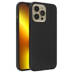 Coque Apple iPhone 13 Pro Résistante Silicone Gel Flexible Fine Légère Noir