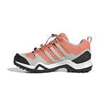 ADIDAS Femme Terrex Swift R2 GTX W Sneaker, Coral fusiocid Orange/Core Black, 43 1/3 EU