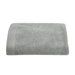 Drift Home - Grey Bath Towel (90 x 150cm) - Soft & Absorbent - 600GSM Premium Towel - Sustainable Cotton (BCI) - Recycled Bottles - Bathroom Towels in Grey - Bath Sheet/Gym Towel/Guest Towel