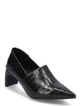 Bianco Rowe Heel Step Down Mule #C Svart