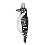 Old World Christmas Hairy Woodpecker Glass Blown Ornaments for Christmas Tree