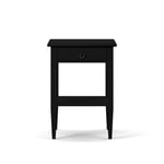 Englesson - Stockholm 528B Black - Nattbord - Svart - MDF/Tre