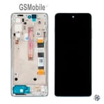 Display Screen LCD Touch Frame Motorola Moto G200 XT2175 Glacier Blue Original