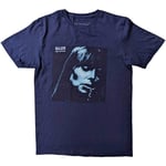 Joni Mitchell - T-Shirts - Large - Short Sleeves - Blue - T500z