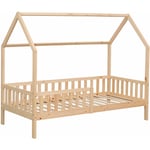 Lit cabane pour enfant 190x90cm en bois marceau