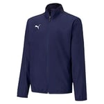 Puma teamGOAL 23 Sideline Jacket Jr Veste De Survêtement Enfant Peacoat/Puma New Navy FR : Taille Unique (Taille Fabricant : 164)