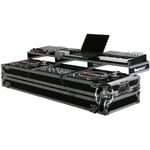 Odyssey FZGSPDJ19W flight case pour 1x console de mixage 19 pouces + 2x platine vinyle (position standard)