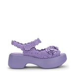 melissa Femme Blossom + Viktor and Rolf Sandale cale, Lilas, 39 EU