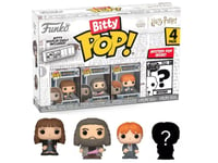 Pack de 4 Figurines - Bitty Pop! Harry Potter - Hermione - N° 03 07 02 - Funko