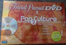 Trivial Pursuit Pop Culture 2- Family Game - Trivia game of TV, MOVIES MUSIC.