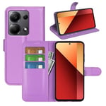 Xiaomi Redmi Note 13 Pro 4G      Pu Wallet Case    [Purple]