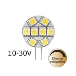 Dimbar LED lampa 2500K 130lm G4 1,1W 10-30V