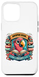 Coque pour iPhone 15 Plus Adventure Begins at Your Library Summer Perroquet Reading Books