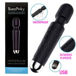 Wand Vibrator Wireless Full Body BuzzPinky Massager Waterproof 28 Modes 8 Speeds