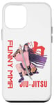 iPhone 12 mini Jiu-Jitsu Girl Anime Katana, Kimono, Oni mask, Fight, MMA Case