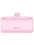 Baseus Powerbank Compact USB-C 5000mAh 20W (pink) Nødlader