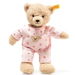 Steiff Teddy and Me Teddy Bear girl baby med pyjamas, 25cm