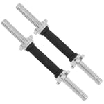 Yes4All Barre d'haltère réglable de 2,5 cm compatible avec les haltères réglables de 18,1 kg, 22,7 kg et 27,2 kg (paire et simple), 16 inch