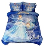 Y1186 Lakanat Princess Snow White Vuodevaatteet, Cinderella Ella Bed Cover, Ariel & Amp_200x200cm 78x78in