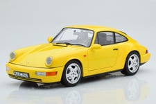 NOREV - Voiture de 1992 couleur jaune – PORSCHE 911 Carrera 2 - 1/18 - NOREV1...