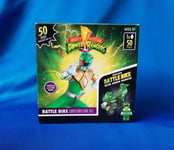 Power Rangers Dragon Battle Bike With Green Ranger 50 Piece Set New