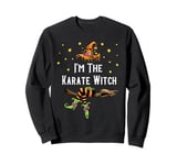 Im the Karate Witch Halloween Matching Group Costume Sweatshirt