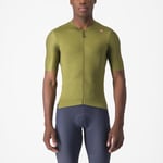 Castelli Espresso Kort Cykeltröja Sage/Electric Lime, Str. XL