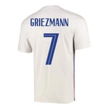 2020-2021 France Away Football Soccer T-Shirt (Antoine Griezmann 7)