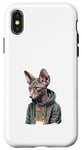 Coque pour iPhone X/XS American Shorthair Cat Thug Cat Gangster Cat Gangster Life