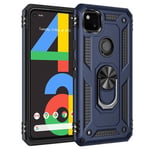 Google Pixel 4a 4G      Military Armour Case    Navy