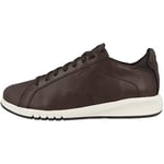 Geox U Aerantis, Sneaker Homme, Marron (Dk Brown), 45 EU