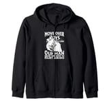 Let This Old Man Show You How To fight Aikido Zip Hoodie