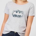 DC Comics Batman Spray Logo Women's T-Shirt - Grey - S - Grey